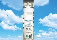 Refrigerant 12, r12, r-12 Dichlorodifluoromethane, Disposable 28 oz Can Kit Tool