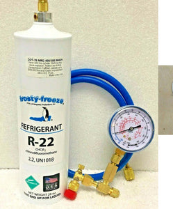 Refrigerant22, R22NEW, Air Conditioner, 28 oz Pro Recharge Kit, Professional Kit
