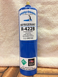 Refrigerant R422B, R-422B, 28 oz. Disposable Can, R22, R-22 Replacement Drop-In