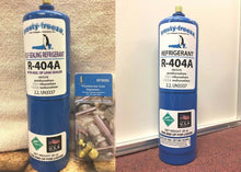 R404a, R-404a, (1) R404, 28 oz. with LEAK STOP, Pro-Seal XL4, & (1) 28 oz. R404a