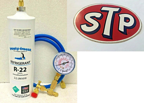 Refrigerant 22, R22, Air Conditioner, 28 oz Recharge Kit, Professional, STP Race