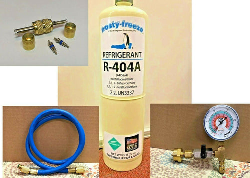 R404a, Refrigerant R404a, For Refrigeration Coolers, Freezers, 20 oz. New Can