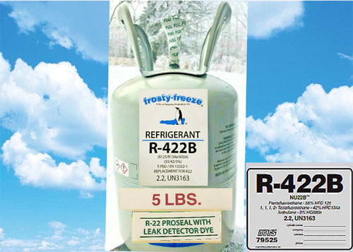 R--22 Drop-In Replacement, R422B, 5 lb Can & ProSeal XL4 & Dye Charge, #1 Choice