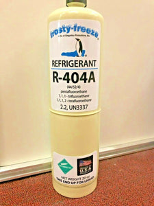 R404a, Refrigerant R404a, For Refrigeration Coolers, Freezers, 20 oz. New Can