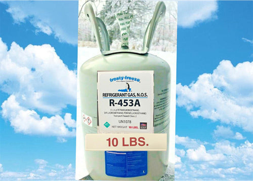 R453a EPA & ASHRAE APPROVED, 10 Lb., NewestR22Drop-in Replacement