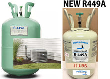 R449a New 11 Lb. Refrigerant A1-ASHRAE Certified, EPA Approved Air Conditioning