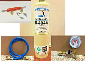 R404a, R-404, Refrigerant R-404a, Coolers, Freezers, Disposable 20 oz, Kit E10
