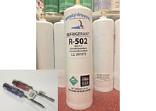 R502, R-502, Refrigerant 502, Net Wt. 28 oz. Can, 1/4" MF, Kit 710