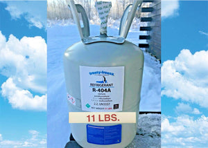 r404a, 404a, r-404a, 11 Lb HFC Blend Refrigerant Sealed Cooler Freezer New 404