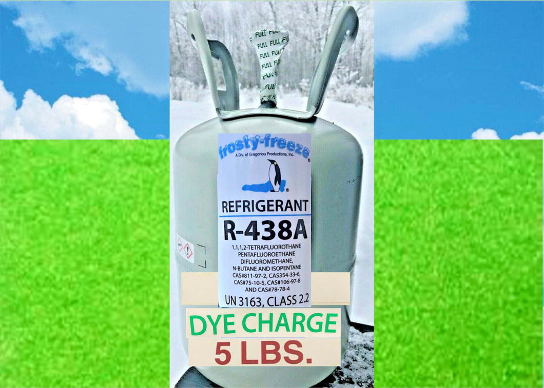 R--22 MO99 Replacement R438A, UV Dye Same As MO99, 5 Lb. Quick Switch Replace 22