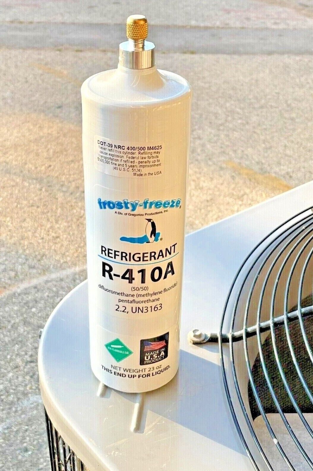 FREON R-410A store Refrigerant Air Conditioner 1.43lbs, 650g Can R410A