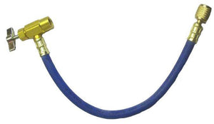 R134a Can Taper to R12 or R22 Charging Hose Connection Which is 1/4" FM Flare