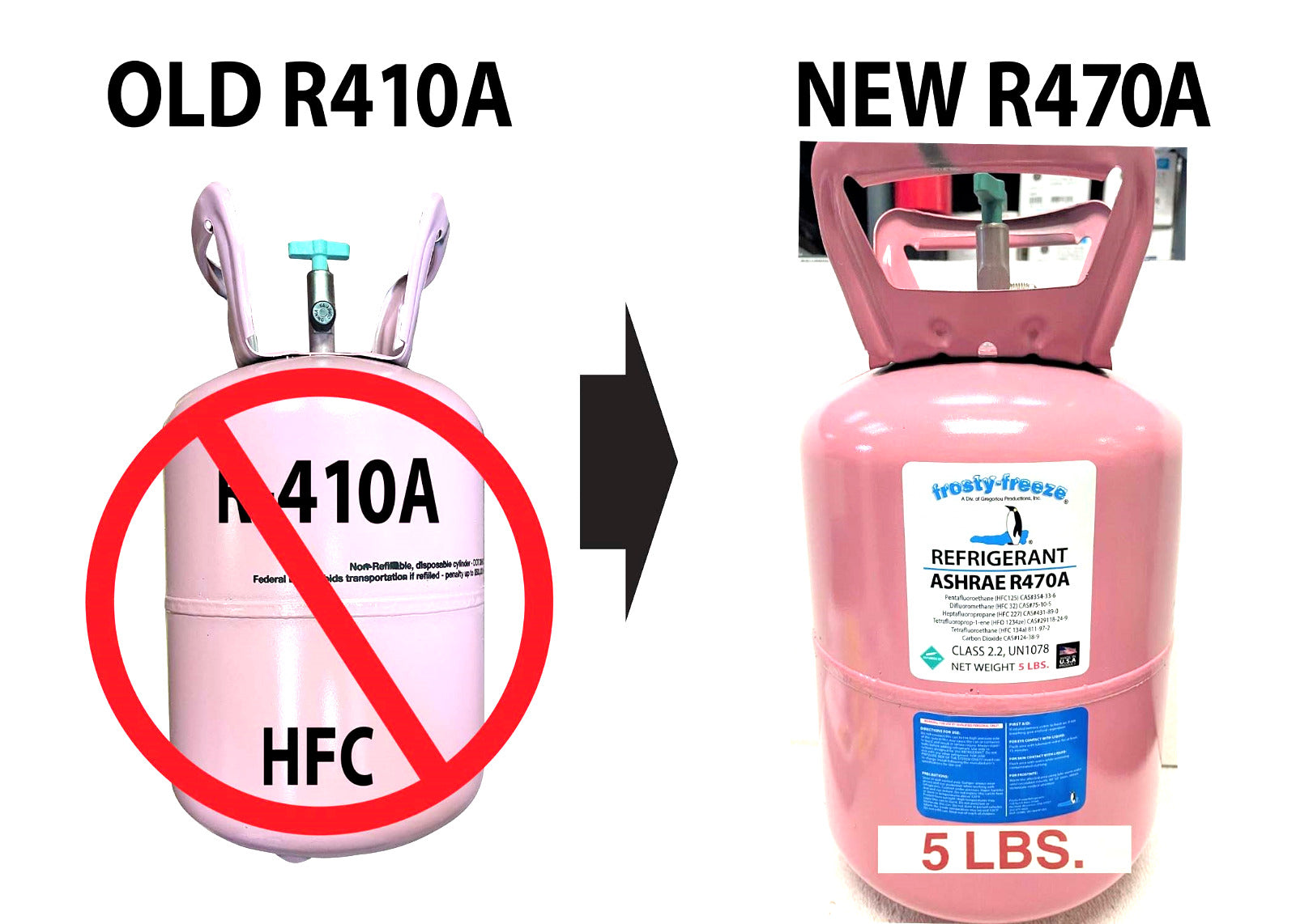 Raving R470 Refrigerant R470a – Frosty Freeze A/C Products Company