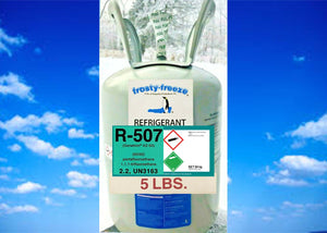 R507a Refrigerant, 5 lb., R--22 and R502 Replacement Option A/C & Refrigeration