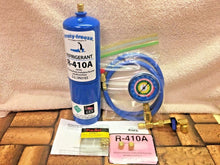 410A, R410a, R-410a, Refrigerant Refill Kit Gauge Charging Hose Instructions A6
