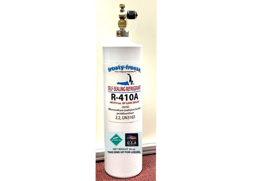 R410A, Self-Sealing Refrigerant with ProSealXL4 Professional Leak Stop, 20 oz.