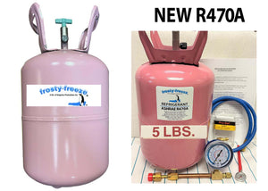 R470a New 5 lb., Refrigerant, EPA Accepted, Pro-Kit, Includes DIY Instructions