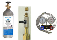 R744 Refrigerant, Carbon Dioxide, CO2, 3 Liquid Lb, Refillable Aluminum Tank Kit