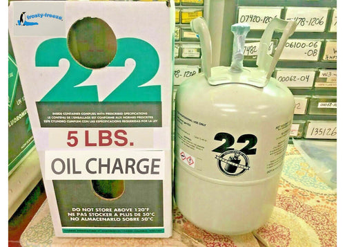 R22,  5 lb. with 8 oz. Oil, Sealed, Best Price On eBay, Free Shipping