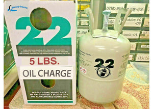 R22,  5 lb. with 8 oz. Oil, Sealed, Best Price On eBay, Free Shipping