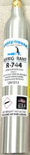 R744 Refrigerant, Carbon Dioxide, CO2, UN1013, Class 2, (2) 14.5 oz Recharge Kit