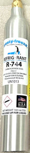 R744 Refrigerant, Carbon Dioxide, CO2, UN1013, Class 2, (2) 14.5 oz Recharge Kit