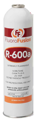 R–600a, Large 14 oz. Can, FluoroFusion, Refrigerant Grade Isobutane