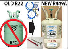 R449a (HFO) 11 Lb Pro-Kit NO-HFC's ASHRAE Certified, EPA Drop-in 22 Replacement