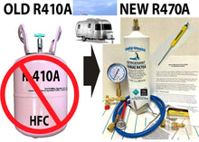 R470a (HFO) 20 oz. "NO-HFC's" EPA Approved, Instr., Tap, Hose, Pro Kit Camper RV