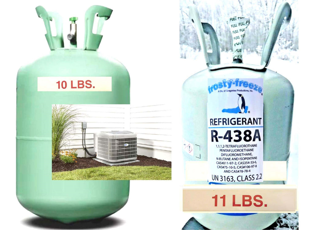 R438a, EPA APPROVED, Refrigerant, Same As MO99, 11 Lb. Factory Sealed Tank