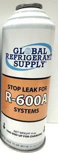 R–600a, 14 oz. Can & Stop Leak, FluoroFusion, Refrigerant Isobutane Recharge Kit