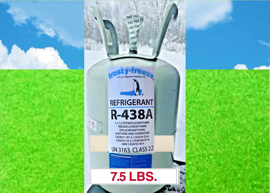 R438a, EPA & ASHRAE APPROVED, Same As MO99, 7.5 Lb. Quick Switch Replace22