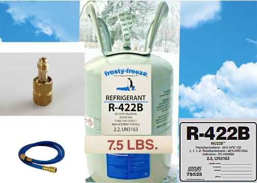 R--22 Replacement, R422B, #1 Alternate, Drop In, OK IF INADVERTENTLY MIXED