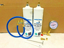 Free Zone, R276, Two 28 oz Cans EPA Accepted, Non-Flammable, Recharge Kit, Gauge