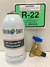 R2 Refrigerant, r22Home AC Refrigeration, (Qty of 1) 15 oz. Can Tapers R22Oil