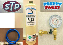 r22, Air Conditioning And Refrigeration Comes In a 20 oz Can, Taper & 36" Hose