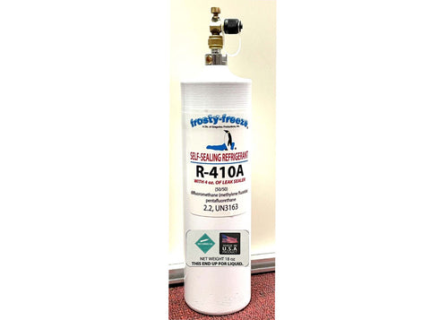 R410A, Self-Sealing Refrigerant with ProSealXL4 Professional Leak Stop, 18 oz.