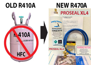 R470a, 20 oz. New Style AC Refrigerant w/System Leak Stop EPA & ASHRAE Accepted