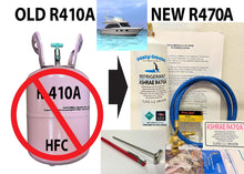 R470a (HFO) 23 oz. "NO-HFC's" EPA Approved, Instructions, Tap, Hose, Boat A/C