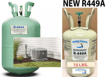 R449a New 7.5 Lb. Refrigerant A1-ASHRAE Certified, EPA Approved Air Conditioning