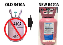 R470a, 7.5 lb. A/C Coolant ASHRAE, EPA & SNAP, Residential w/Pocket Thermometer