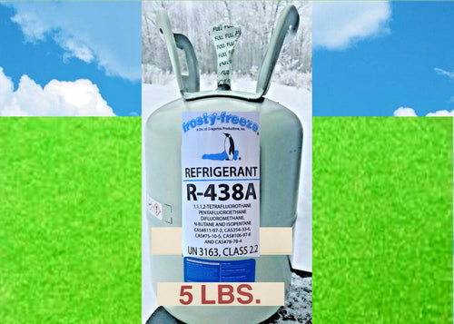 R22 MO99 Replacement R438A, Same ss MO99, 5 Lb. Quick Switch Replace 22