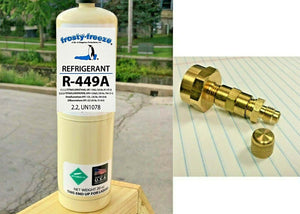 R449a, R-449a Refrigerant, 20 oz., Replacement for R402A, R22, R408A, R502 & 502