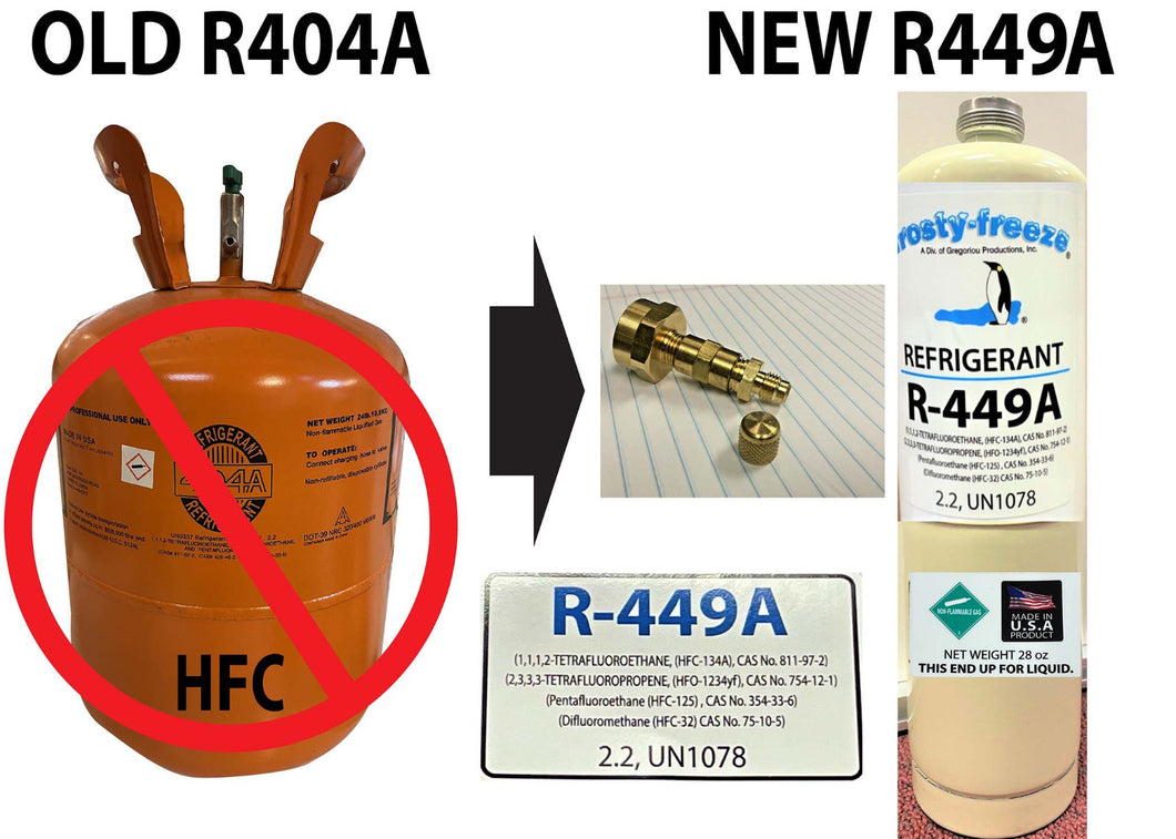 R449a (HFO) 28 oz. 