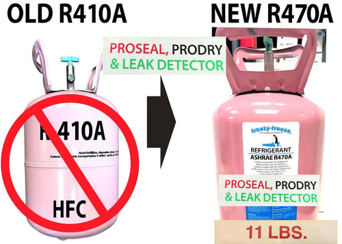 R470a 11 lb. Refrigerant *with ProSeal-ProDryXL4 & UV Dye, ASHRAE, EPA Accepted