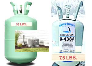 R438a, 7.5 Lb., EPA APPROVED, Refrigerant, Same As MO99, Factory Sealed Tank
