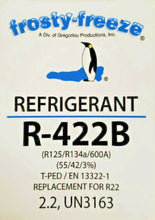R22 Replacement, R422B, #1 DROP-IN, 7.5, OK IF INADVERTENTLY MIXED, Kit B2