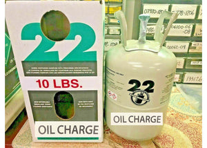 NEWR-22,  R--22, 10 lb with 8 oz. Oil, Sealed, Best Price On eBay, Free Shipping