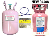 R470a New Refrigerant, 7.5 lb. ASHRAE, EPA SNAP Approved, Home A/C Recharge Kit