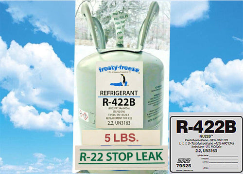 R--22 Replacement, R422B, STOP LEAK, #1 Replacement, DROP-IN, NO HARM IF MIXED
